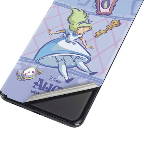 Disney Alice in Wonderland Falling down the Rabbit Hole Galaxy S21 Plus 5G Skin
